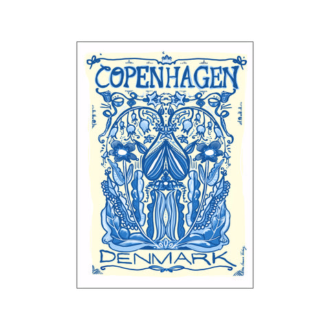 Copenfloral — Art print by Emma Forsberg from Poster & Frame