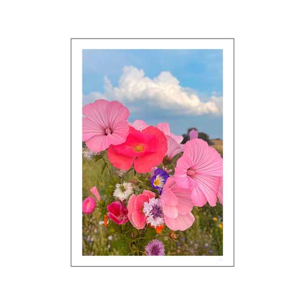 Cottage flowers — Art print by Poppykalas from Poster & Frame