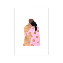 Couple — Art print by The Poster Club x Laura Page from Poster & Frame