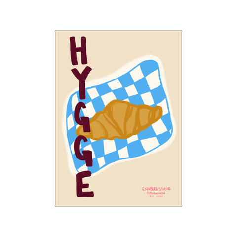 Hygge - Croissant — Art print by Engberg Studio from Poster & Frame