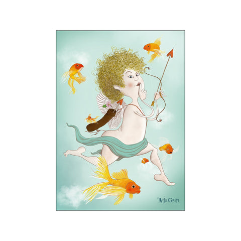 Cupid — Art print by Anja Gram from Poster & Frame