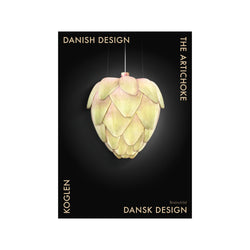 Danish Design Black Artichoke — Art print by Brainchild from Poster & Frame