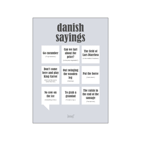 Danish Sayings  — Grå