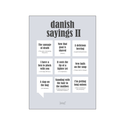 Danish Sayings II  — Grå