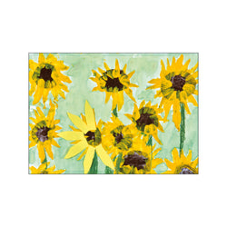 Suflowers By Jam — Art print by Dale Hefer from Poster & Frame