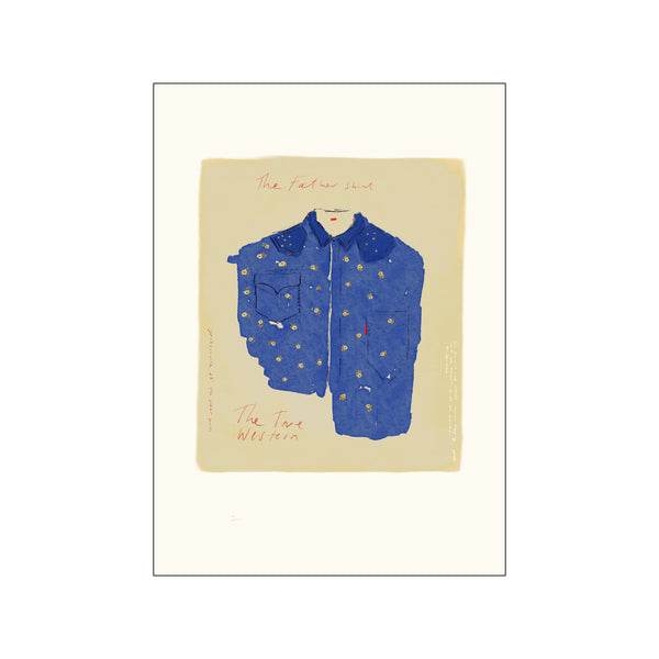 The Father Shirt — Art print by Das Rotes Rabbit from Poster & Frame