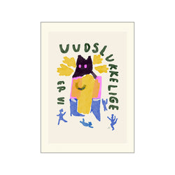 Uudslukkelige Er Vi — Art print by Das Rotes Rabbit from Poster & Frame