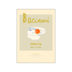 Baciami — Art print by Das Rotes Rabbit from Poster & Frame