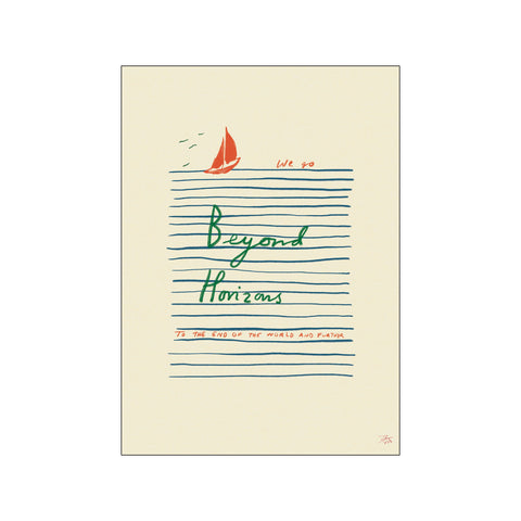 Beyond Horizon — Art print by Das Rotes Rabbit from Poster & Frame