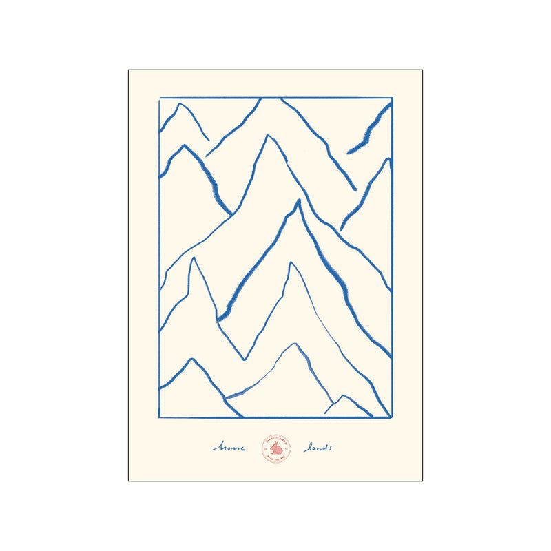 Mountain — Art print by Das Rotes Rabbit from Poster & Frame