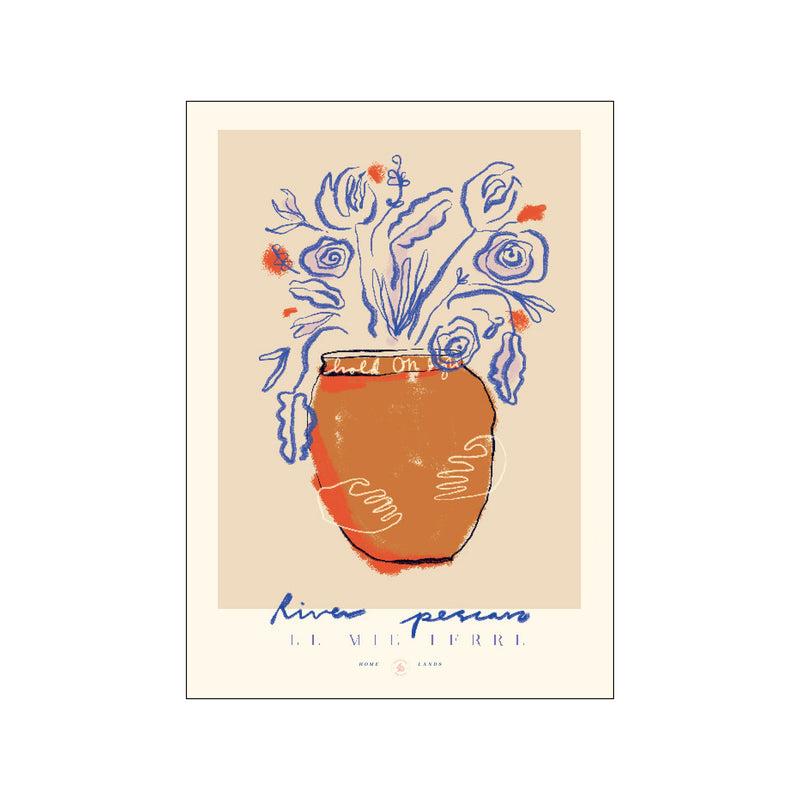 River Pescaro Blue — Art print by Das Rotes Rabbit from Poster & Frame