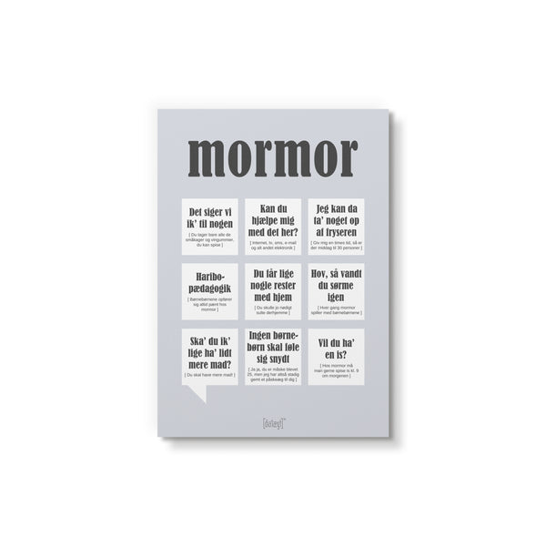 Mormor - Art Card