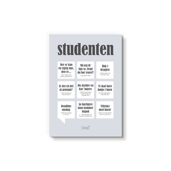 Studenten - Art Card