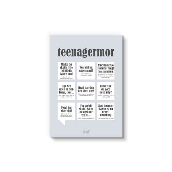 Teenagermor - Art Card