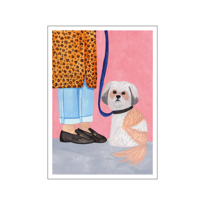 Dog and Fashion — Art print by Iga Kosicka from Poster & Frame