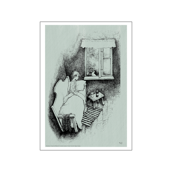 Dove In The Window - The Borthers Lionheart — Art print by Astrid Lindgren from Poster & Frame