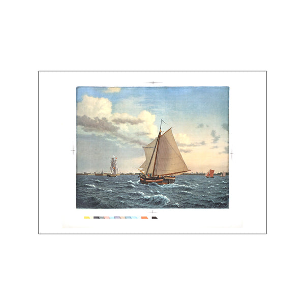 Sail boat — Art print by E. 1887 from Poster & Frame