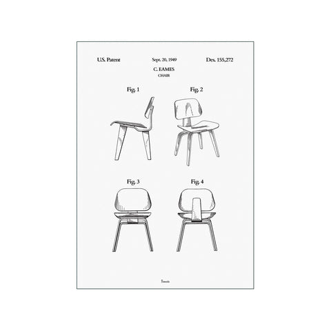 Eames Chair — Art print by Bomedo from Poster & Frame