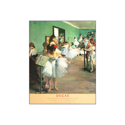 The Dance Class (1874) — Art print by Edgar Degas from Poster & Frame