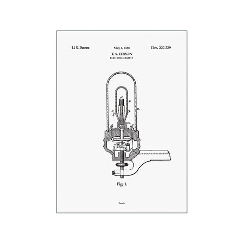 Edison — Art print by Bomedo from Poster & Frame