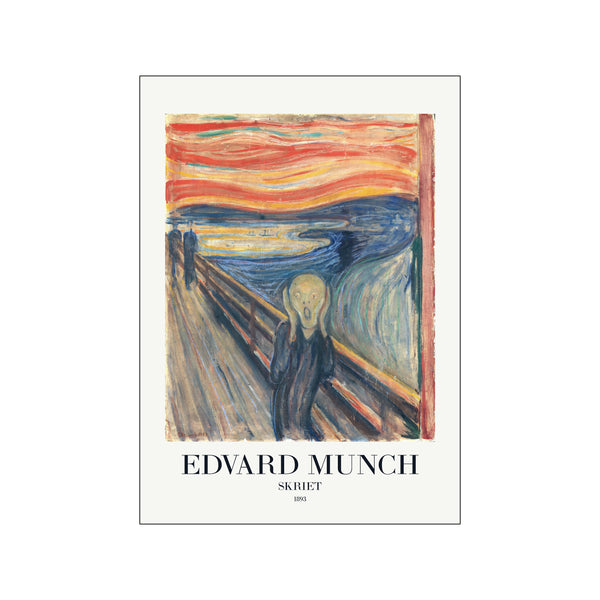 Skriet - The Scream — Art print by Edvard Munch from Poster & Frame