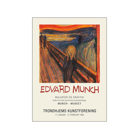 Edvard Munch - The scream — Art print by Edvard Munch x PSTR Studio from Poster & Frame