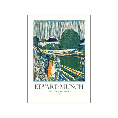 The Girls On The Bridge — Art print by Edvard Munch from Poster & Frame