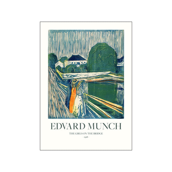 The Girls On The Bridge — Art print by Edvard Munch from Poster & Frame