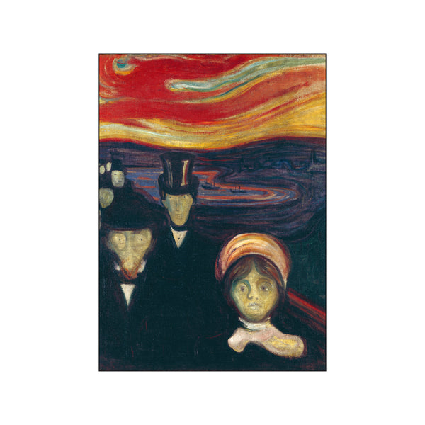 Anxiety 02 — Art print by Edvard Munch from Poster & Frame
