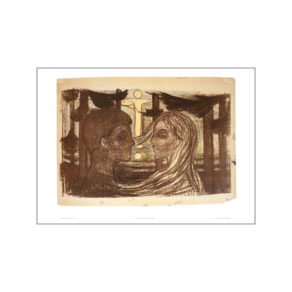 Atraction — Art print by Edvard Munch from Poster & Frame