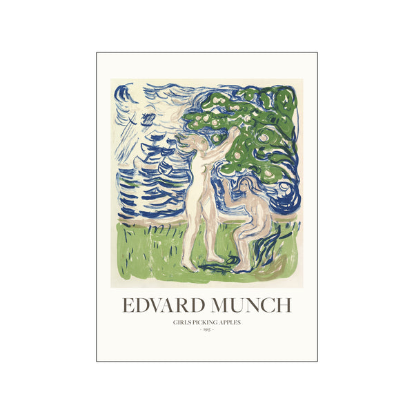 Girls Picking Apples — Art print by Edvard Munch from Poster & Frame