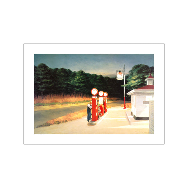 Gas — Art print by Edward Hopper from Poster & Frame