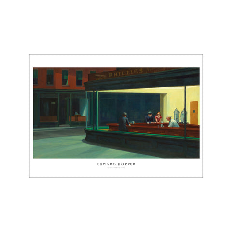 Nighthawks 1942 — Art print by Edward Hopper from Poster & Frame