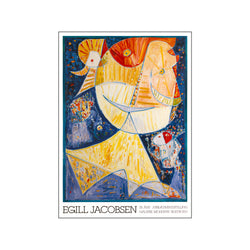 25 Års Jubilæumsudstilling — Art print by Egill Jacobsen from Poster & Frame