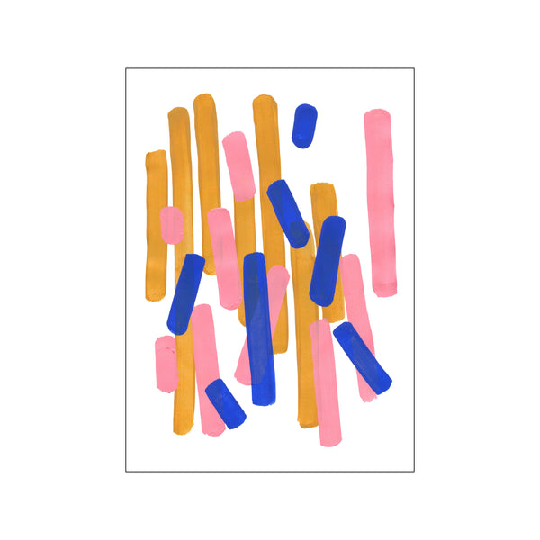 Pink Confetti — Art print by Ejaaz Haniff from Poster & Frame