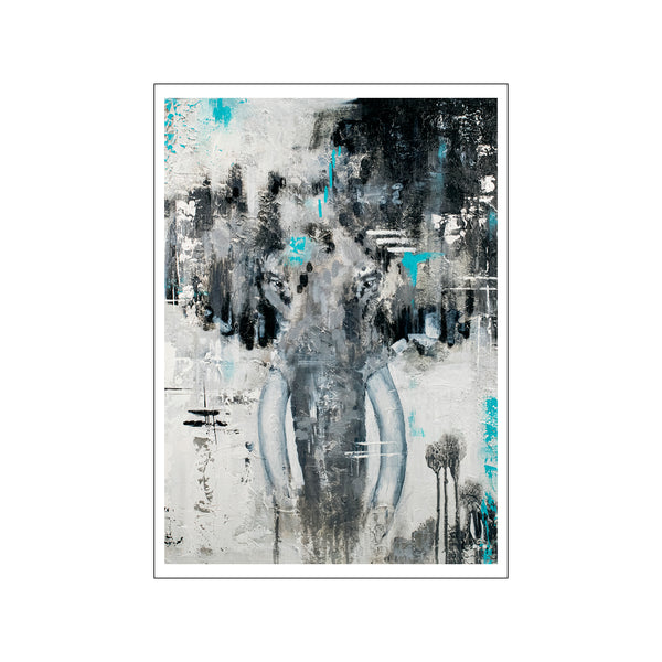 Elefant — Art print by ByEmiliaDall from Poster & Frame