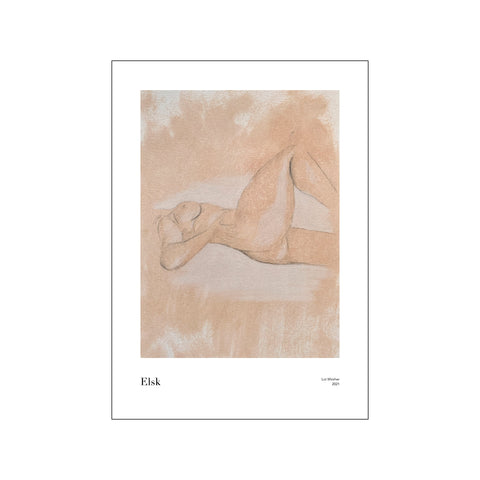 Elsk — Art print by Lot Winther from Poster & Frame