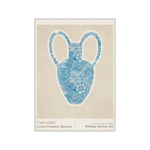 William Morris Art Vase serie No 3 Greek — Art print by Emel Tunaboylu from Poster & Frame