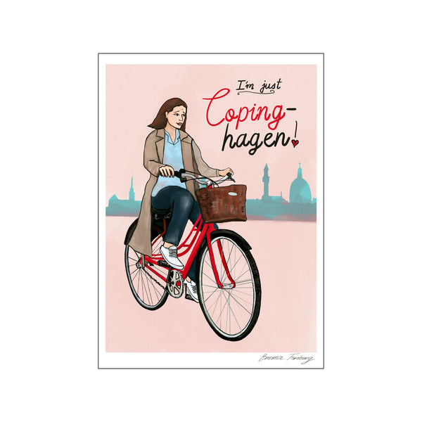 Just Coping-Hagen — Art print by Emma Forsberg from Poster & Frame