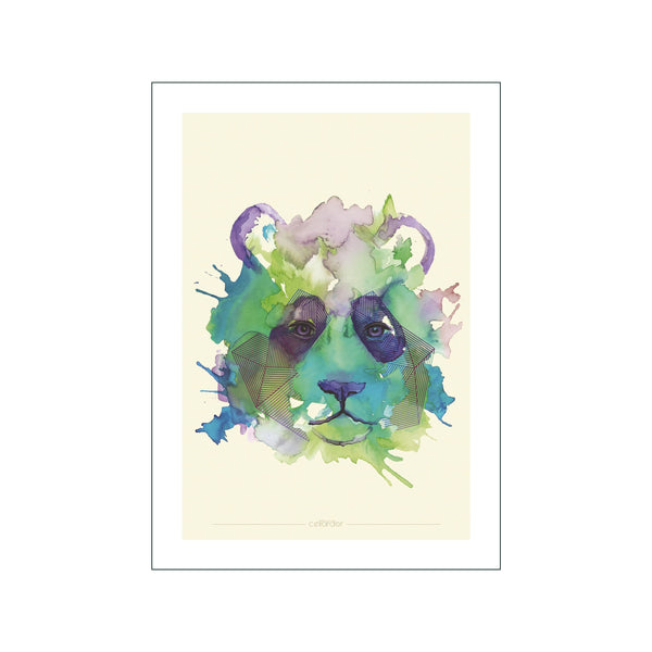 Endangered Panda — Art print by Cellard'or from Poster & Frame