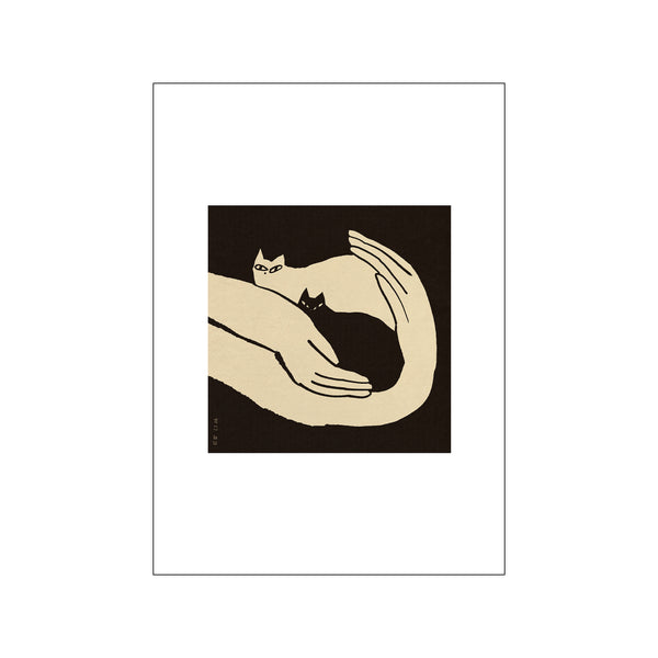 Kittens — Art print by The Poster Club x Enikö Katalin Eged from Poster & Frame