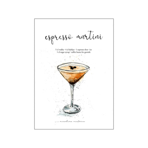 Espresso Martini — Art print by Nicoline Victoria from Poster & Frame