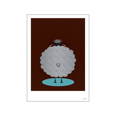 Får — Art print by Min Streg from Poster & Frame