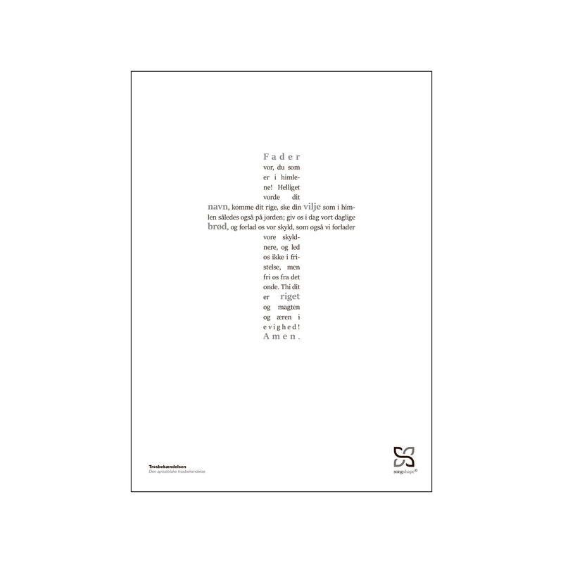 Fader vor — Art print by Songshape from Poster & Frame