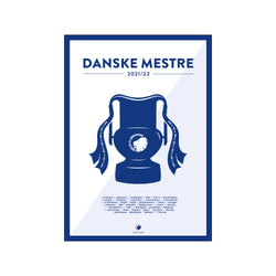 Mesterskab FCK 22 — Art print by Fans Will Know x FCK from Poster & Frame