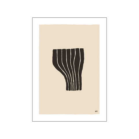 Curtain — Art print by The Poster Club x Felix Pöttinger from Poster & Frame