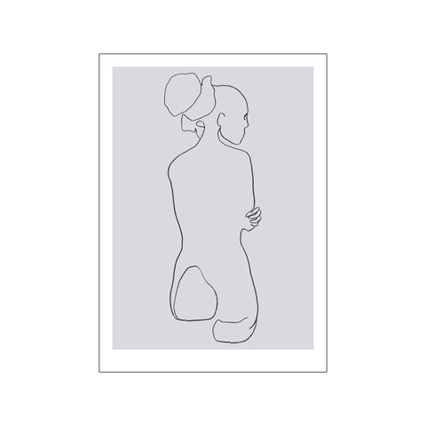 Female lines l — Art print by Jörgen Hansson Art from Poster & Frame