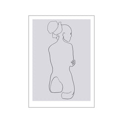 Female lines l — Art print by Jörgen Hansson Art from Poster & Frame