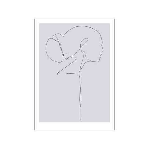 Female lines ll — Art print by Jörgen Hansson Art from Poster & Frame