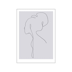 Female lines lll — Art print by Jörgen Hansson Art from Poster & Frame